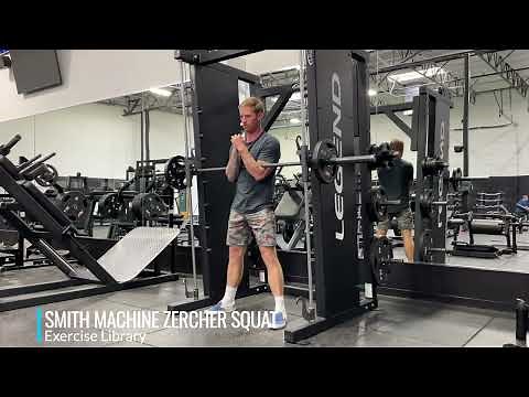 Smith Machine Zercher Squat