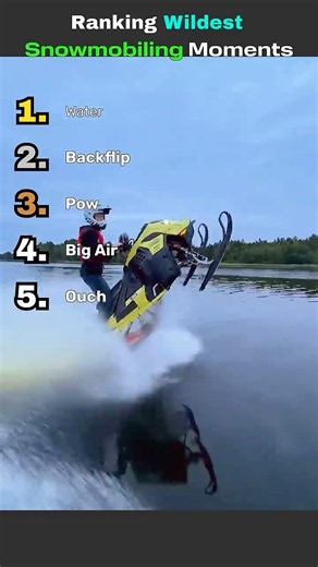Best Snowmobiling Moments Ever Caught on Camera ❄️🔥