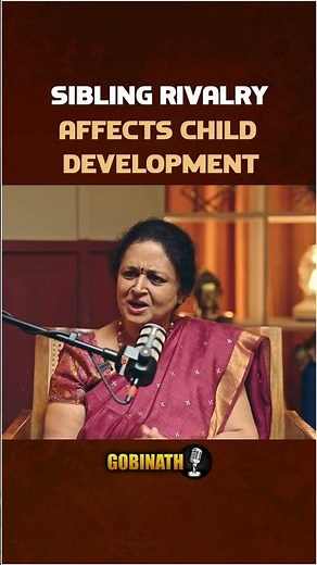 Sibling Rivalry and the Importance of Equal Parenting | Dr. Rema Chandramohan | Gobinath #shorts