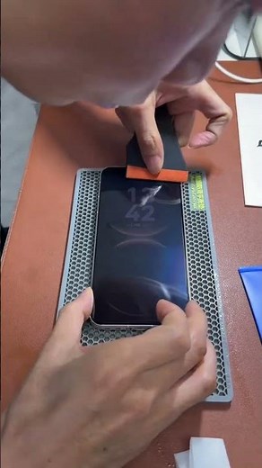 Professional Screen Protector Installation Trick #shorts #tutorial #phonecare