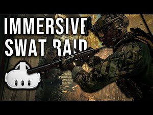 Highly Immersive Tactical SWAT Raid (VR + Haptics)