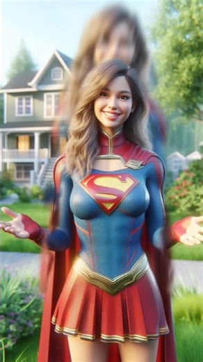 Super girl aaj bhooth khush hai kisliye 🤩#supergirl #spiderman #venom #status #super music 🎵🎶