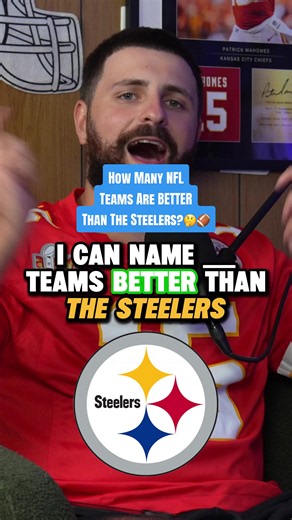 How Many NFL Teams Are BETTER Than The Steelers?🤔🏈 #nflrankings #pittsburghsteelers #nfltrivia #nfl #nfltiktok