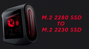 How to replace M.2 2280 SSD with M.2 2230 SSD on Alienware Aurora R13 and Aurora Ryzen Edition R14 | Dell Canada