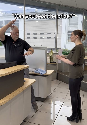 Absolutely we can beat the price‼️ @thissarahsellscars #Fyp #Chevy #Dealership #Carsales #Saleswoman #Manager #Cartok #Chevrolet #Saleshumor #Foryou
