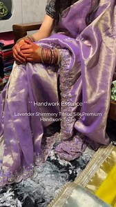 3.2K views | Pre order ‼️ Premium tissue silk handwork saree  | Dress Haul | Facebook