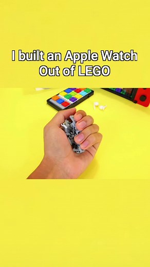I built a Lego Apple watch! #lego #fyp