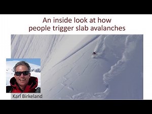 An inside look at how people trigger slab avalanches