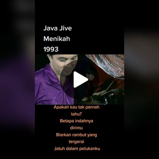 Java Jive adalah grup band Indonesia yang didirikan pada tahun 1989 di Bandung, Jawa Barat oleh Mochamad Noerwana alias Noey & Edwin Saleh. Pada tahun 1993, Java Jive secara resmi digawangi oleh Faturachman (vokal), Danny Spreet (vokal), Capung (gitar), Noey (bass), Tonny (kibor) dan Edwin Saleh (drum)...#javajive #javajivemenikah #menikah #faturjavajive #laguindonesia #lagujadul #lagujadulindonesia #channelmusic #musicchannel #musik #music #fyp #lks #flks