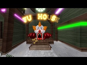Can you escape the Carnival of Terror Obby? and Beat the EVIL Clown?!!🎪🤡🚀
