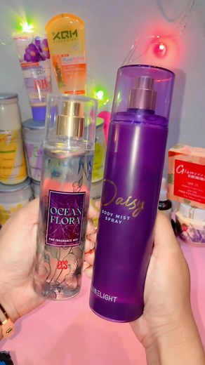 Ocean Flora body mist by ECS Daisy body mist by limelight #bodymist #shower #fyp #limelight #ecs