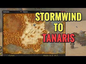 How To Get To Tanaris From Stormwind/Ironforge (WoW Classic)