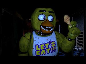 Chica eats chicken
