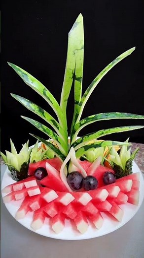 Easy Watermelon, Cucumber & Peach Carving Ideas for BeginnersBeautiful Fruit Carving Ideas |