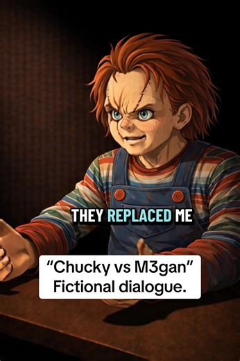 who won this? comment down below! #chucky #M3gan #horror #fyp | Chucky