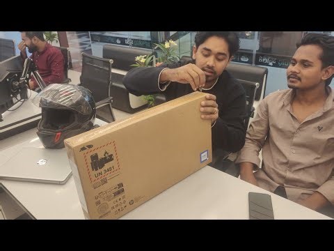 HP Brand New Laptop Unboxing Experience Bangla Tutorial 2025-26