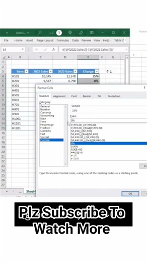 Make Profit And Loss Arrows In Excel #excel #youtubeshorts #ytshorts #exceltutorial #exceltips