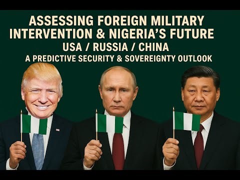 Foreign Military Intervention Models Compared: What It Means for Nigeria’s Future Security 🇳🇬