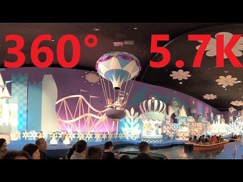 【360 VR】 It's A Small World (Tokyo Disney Land)