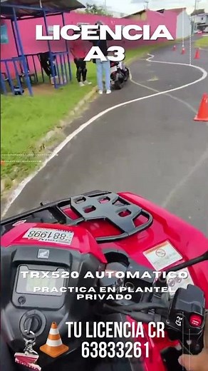 👀¿Te animarías a hacer tu prueba en el cuadraciclo? 🏍️Con nuestro TRX 520cc es la forma más segura