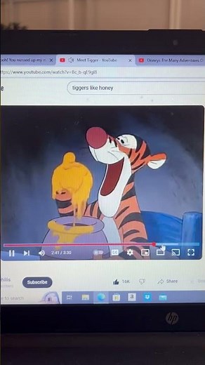 Disneys The Many Adventures Of Winnie The Pooh Tiggers Like Honey 🍯