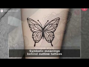 Top 20 Outline Tattoo Designs & Their Symbolic Meanings
