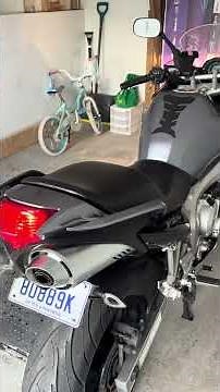 My Yamaha FZ6 2005 befor and after exhaust SC Project changed 🔥🔥🔥🔥🔥the sound is amazing