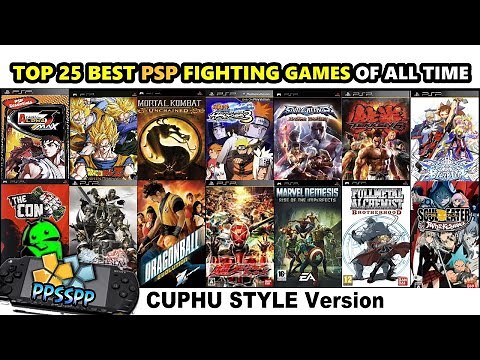 Top 25 Best PSP Fighting Games off All Time for PPSSPP Emulator Android
