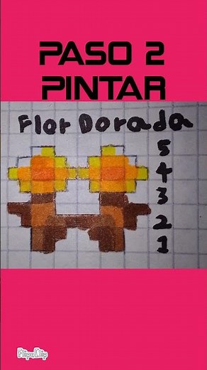 Cómo hacer la Flor Dorada de #Minecraft