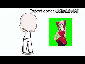 The zero two dance //gacha life 2 animated pose code// FREE TO USE without credit