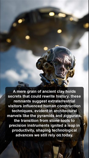 Ancient clay reveals incredible secrets of extraterrestrial influence on human architecture, from pyramids to advanced tools. Discover how these connections shaped our technology and civilization's evolution. | Alien Footprints in History