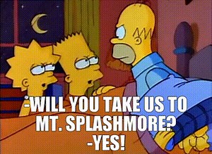 -Will you take us to Mt. Splashmore? -Yes!