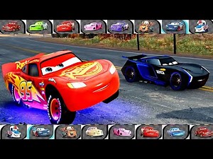 Cars 3: Driven to Win - Lightning McQueen VS Fabulous McQueen
