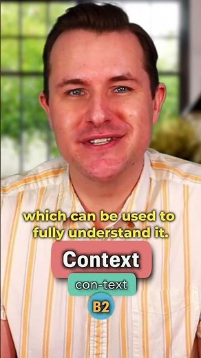 Context - Meaning, Pronunciation, Synonyms and an Example Sentence (English Word of the Day)