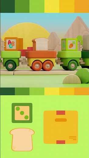 What Has a SQUARE Shape? 🟦 🚂