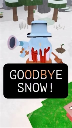 (Friendly Reminder) Snow Melting | 99 Nights in the Forest #99nights #roblox #99nightintheforest