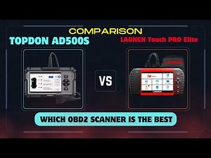 TOPDON AD500S Vs. LAUNCH X431 PRO Elite: Which OBD2 Scanner Wins for DIY Repairs?