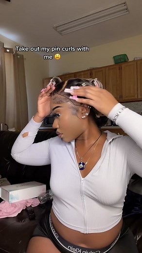 Pin Curl Hair Tutorial Review