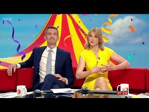 Rachel Burden 5 Mar 25 Yellow Dress Sheer Tan Tights Green Stiletto Heels