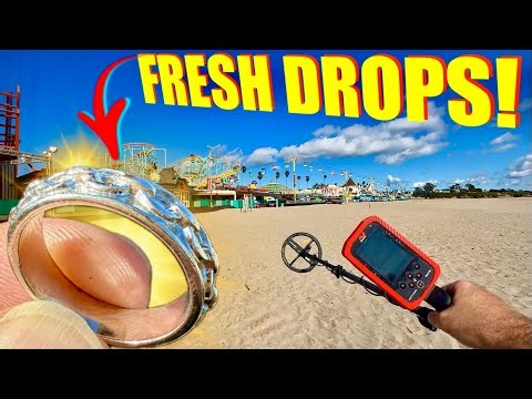 I BEAT the SKUNK with My Metal Detector on These California Beaches!