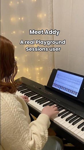 Start your piano learning journey today with Playground Sessions! #piano #billieeilish