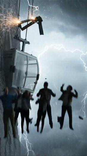 No Escape: Glass Elevator Disaster Above the Abyss #collapse