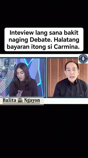 5.9K views · 68 reactions | Halatang bayaran ang Media, nauwi sa debate ang interview. #onesidedmedia #interview #fbreels2025ツ #fbyシvideo | Tonyo's Vlog | Facebook