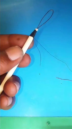 Simple Fishing Float Craft Using Peacock feather. #diy #hack #trick #secrethacks #fishing