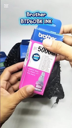 Legit Brother BT-D60BK Ink Bottle! Save More, Print More 💸 | Genuine Brother Ink Review #shortsfeed
