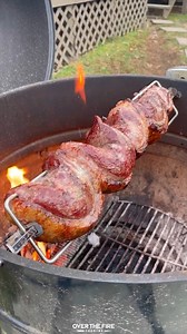 The best meat to add to the rotisserie | Over The Fire Cooking by Derek Wolf