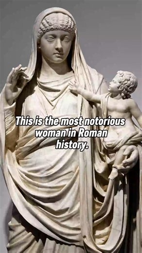 The Most Hated Woman in Rome... Holding Her Son #arthistory #sculpture #shorts