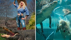 Female crocodile handler says men are too scared to date her