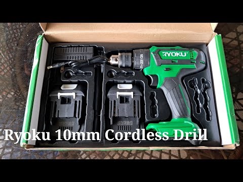 Ryoku Cordless Drill Quick Review