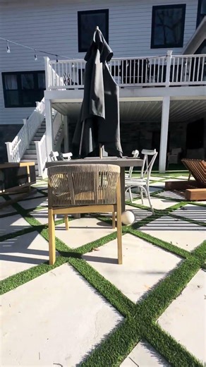 Back yard goals!!! We are a one stop shop! Stone, retaining walls, turf, putting green and more!!